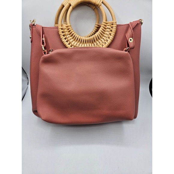 Antik Kraft Anthropologie Womens Handbag Purse Bag in‎ a Bag NWT Dusty Rose - Picture 4 of 11